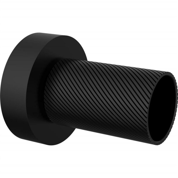 Wandleuchte MOXIE Wave schwarz E27 (Material: Kunststoff) 220-240 V / 50-60 Hz IP20 max. 60W