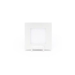 Deckeneinbauleuchte, LED Panel Square 8, 7 W, 2700 K, Weiß, Stromkonstant, 18-19 V/DC, Bemessungsstr