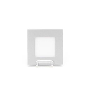 Deckeneinbauleuchte, LED Panel Square 8, 7 W, 2700 K, Grau, Stromkonstant, 18-19 V/DC, Bemessungsstr