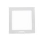 Deckeneinbauleuchte, LED Panel Square 20, 16 W, 2700 K, Grau, Stromkonstant, 23-24 V/DC, Bemessungss