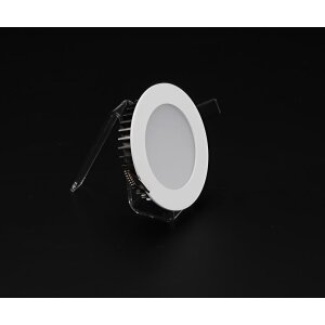 Deckeneinbauleuchte, LED Panel Round III, 6 W, 3000 K, Weiß, Stromkonstant, 17.9 V/DC, Bemessungsstr