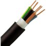 Energie(Erd)Kabel NYY-J 5Gx1, 5mm², 5-adrig, 250m Trommel, Farbe: schwarz