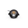Deckeneinbauleuchte, Orionis Rund, 6,5 W, 2700 K, Schwarz/Schwarz, Stromkonstant, 17-19 V/DC, Bemess