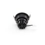 Deckeneinbauleuchte, Orionis Rund, 6,5 W, 2700 K, Schwarz/Schwarz, Stromkonstant, 17-19 V/DC, Bemess