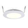 Deckeneinbauleuchte, LED Panel 8, 8 W, 3000 K, Weiß, Spannungskonstant, 24 V/DC