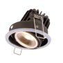 Deckeneinbauleuchte, Lesath, 8,5 W, DIM, 2000-2800 K, Schwarz, 220-240 V/AC