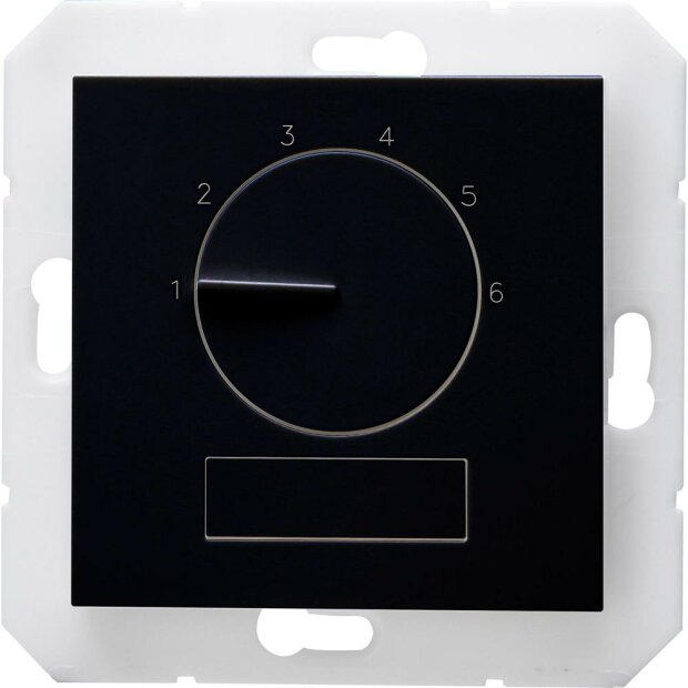 HK07 - elektronisches RaumthermostatPremium", Farbe: schwarz matt"