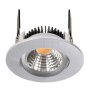 Deckeneinbauleuchte, COB-68-24V-8,5 W-4000K-Rund-Tilt-Silber, Spannungskonstant, 24 V/DC