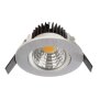 Deckeneinbauleuchte, COB-68-24V-8,5 W-4000K-Rund-Tilt-Silber, Spannungskonstant, 24 V/DC