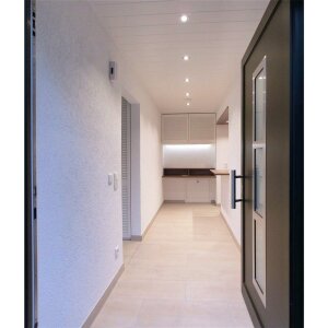 Deckeneinbauleuchte, Acrux 68 mm, 7 W, DIM, 3000/4000/6000 K, Silber, 220-240 V/AC