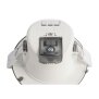 Deckeneinbauleuchte, Acrux 68 mm, 7 W, DIM, 3000/4000/6000 K, Silber, 220-240 V/AC