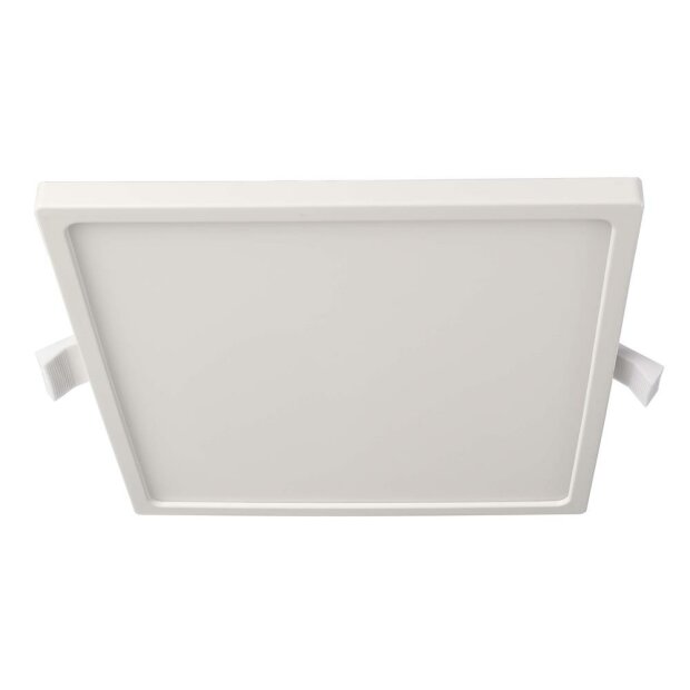 Deckeneinbauleuchte, Alya Eckig, 12 W, DIM, 2700 K, Weiß, 220-240 V/AC