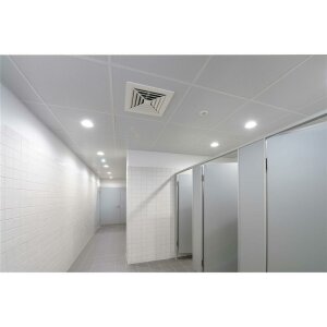 Deckeneinbauleuchte, Acrux 195 mm, 26 W, DIM, 3000/4000/6000 K, Silber, 220-240 V/AC