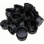 Abzweigdose, Isolierstoff, Dosentiefe: 36mm, Farbe: schwarz, Inhalt: 25 Stück