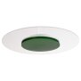 Deckenaufbauleuchte, Set, Zaniah 370 mm, 18 W, DIM, 3000 K, Cover Grün, 220-240 V/AC