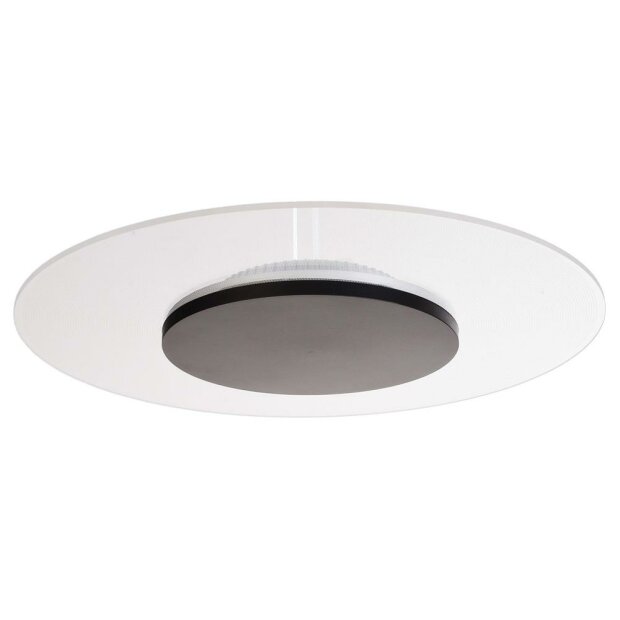 Deckenaufbauleuchte, Set, Zaniah 370 mm, 18 W, DIM, 3000 K, Cover Schwarz, 220-240 V/AC