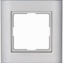 ATHENIS IP44 - 1-fach Abdeckrahmen, Farbe: stahlfarben