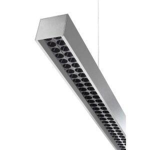 Pendelleuchte, Set, D Profession Down, 28 W, Triac, 4000 K, Silber, 200-240 V/AC