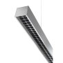 Pendelleuchte, Set, D Profession Down, 28 W, Triac, 4000 K, Silber, 200-240 V/AC